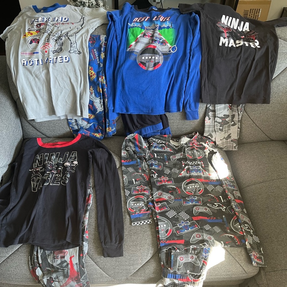 Boys pajamas size 16